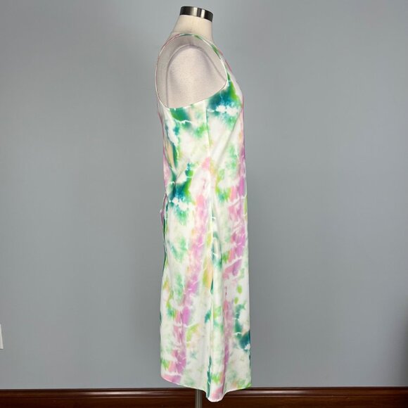 Amanda Uprichard Womens Tie Dye Racerback Midi Dress Sleeveless size Medium - Picture 6 of 12